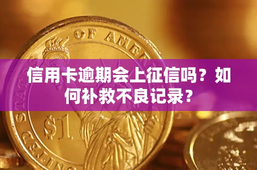 武汉信用卡逾期会上征信吗？如何补救不良记录？