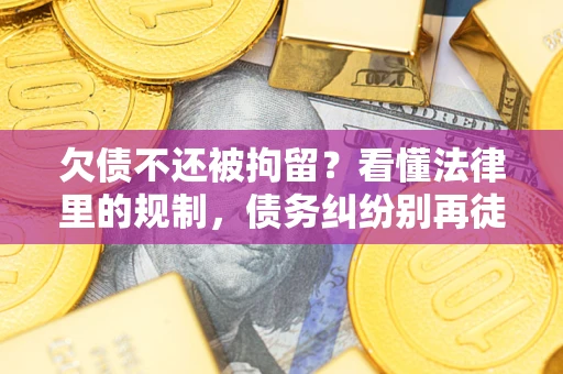 武汉欠债不还被拘留？看懂法律里的规制，债务纠纷别再徒劳奔波