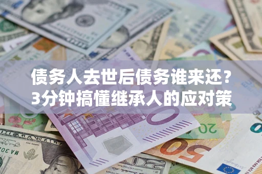 武汉债务人去世后债务谁来还？3分钟搞懂继承人的应对策略