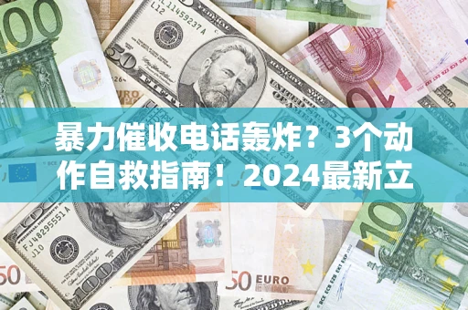 武汉暴力催收电话轰炸？3个动作自救指南！2024最新立案标准全解析