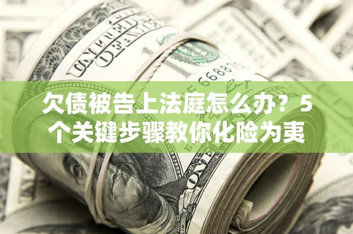 武汉欠债被告上法庭怎么办？5个关键步骤教你化险为夷