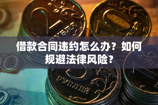 武汉借款合同违约怎么办？如何规避法律风险？